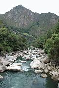 údolí pod Machu Picchu